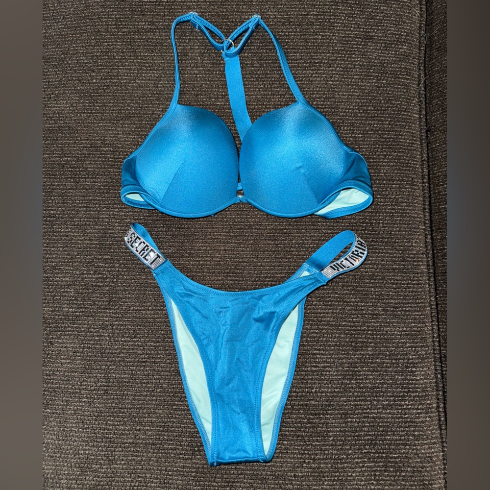 Victoria's Secret Bold Blue Bikini Set